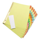 Universal® wholesale. UNIVERSAL® Deluxe Extended Insertable Tab Indexes, 8-tab, 11 X 8.5, Buff, 6 Sets. HSD Wholesale: Janitorial Supplies, Breakroom Supplies, Office Supplies.