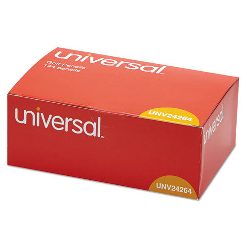 Universal™ wholesale. UNIVERSAL® Golf And Pew Pencil, Hb (