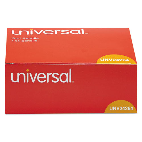 Universal™ wholesale. UNIVERSAL® Golf And Pew Pencil, Hb (