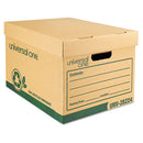 Universal® wholesale. UNIVERSAL® Recycled Heavy-duty Record Storage Box, Letter-legal Files, Kraft-green, 12-carton. HSD Wholesale: Janitorial Supplies, Breakroom Supplies, Office Supplies.