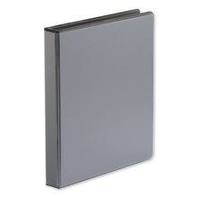 Load image into Gallery viewer, Universal® wholesale. UNIVERSAL® Deluxe Easy-to-open D-ring View Binder, 3 Rings, 1&quot; Capacity, 11 X 8.5, Black. HSD Wholesale: Janitorial Supplies, Breakroom Supplies, Office Supplies.