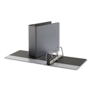 Universal® wholesale. UNIVERSAL® Deluxe Easy-to-open D-ring View Binder, 3 Rings, 4" Capacity, 11 X 8.5, Black. HSD Wholesale: Janitorial Supplies, Breakroom Supplies, Office Supplies.