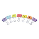 Universal® wholesale. UNIVERSAL® Emoji Themed Binder Clips In Dispenser Tub, Medium, Assorted Colors, 42-pack. HSD Wholesale: Janitorial Supplies, Breakroom Supplies, Office Supplies.