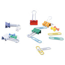 Universal® wholesale. UNIVERSAL® Combo Clip Pack, 380 Paper Clips, 280 Push Pins And 46 Binder Clips. HSD Wholesale: Janitorial Supplies, Breakroom Supplies, Office Supplies.