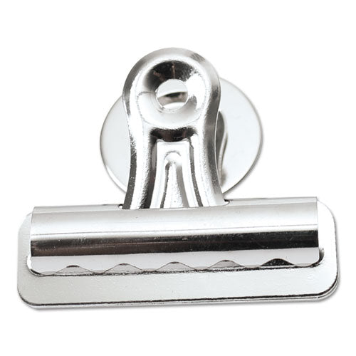 Universal® wholesale. UNIVERSAL® Bulldog Magnetic Clips, Medium, Nickel-plated, 12-pack. HSD Wholesale: Janitorial Supplies, Breakroom Supplies, Office Supplies.