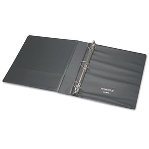 Universal® wholesale. UNIVERSAL® Economy Non-view Round Ring Binder, 3 Rings, 1" Capacity, 11 X 8.5, Black. HSD Wholesale: Janitorial Supplies, Breakroom Supplies, Office Supplies.