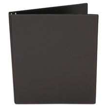 Load image into Gallery viewer, Universal® wholesale. UNIVERSAL® Economy Non-view Round Ring Binder, 3 Rings, 1&quot; Capacity, 11 X 8.5, Black. HSD Wholesale: Janitorial Supplies, Breakroom Supplies, Office Supplies.