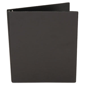 Universal® wholesale. UNIVERSAL® Economy Non-view Round Ring Binder, 3 Rings, 1" Capacity, 11 X 8.5, Black. HSD Wholesale: Janitorial Supplies, Breakroom Supplies, Office Supplies.