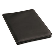 Universal® wholesale. UNIVERSAL® Leather-look Pad Folio, Inside Flap Pocket W-card Holder, Black. HSD Wholesale: Janitorial Supplies, Breakroom Supplies, Office Supplies.