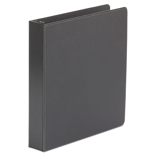 Universal® wholesale. UNIVERSAL® Economy Non-view Round Ring Binder, 3 Rings, 1.5" Capacity, 11 X 8.5, Black, 4-pack. HSD Wholesale: Janitorial Supplies, Breakroom Supplies, Office Supplies.