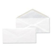 Load image into Gallery viewer, Universal® wholesale. UNIVERSAL Business Envelope, #10, Monarch Flap, Gummed Closure, 4.13 X 9.5, White, 500-box. HSD Wholesale: Janitorial Supplies, Breakroom Supplies, Office Supplies.