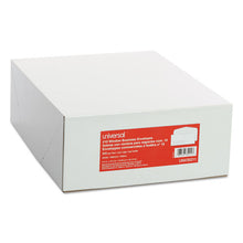 Load image into Gallery viewer, Universal® wholesale. UNIVERSAL Business Envelope, #10, Commercial Flap, Gummed Closure, 4.13 X 9.5, White, 500-box. HSD Wholesale: Janitorial Supplies, Breakroom Supplies, Office Supplies.