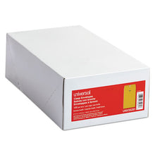 Load image into Gallery viewer, Universal® wholesale. UNIVERSAL® Kraft Clasp Envelope, #63, Square Flap, Clasp-gummed Closure, 6.5 X 9.5, Brown Kraft, 100-box. HSD Wholesale: Janitorial Supplies, Breakroom Supplies, Office Supplies.