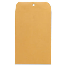Load image into Gallery viewer, Universal® wholesale. UNIVERSAL® Kraft Clasp Envelope, #63, Square Flap, Clasp-gummed Closure, 6.5 X 9.5, Brown Kraft, 100-box. HSD Wholesale: Janitorial Supplies, Breakroom Supplies, Office Supplies.
