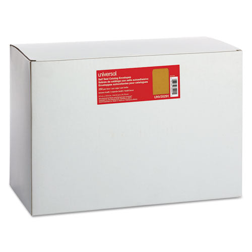 Universal® wholesale. UNIVERSAL® Self-stick Open-end Catalog Envelope,