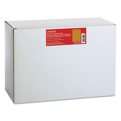 Universal® wholesale. UNIVERSAL® Self-stick Open-end Catalog Envelope,