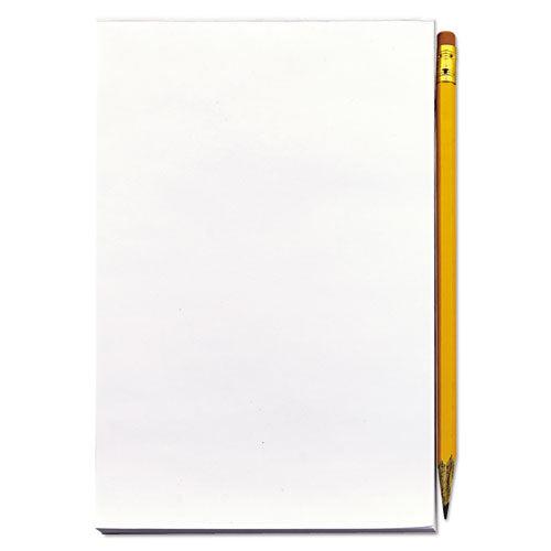 Universal® wholesale. UNIVERSAL® Scratch Pads, Unruled, 4 X 6, White, 100 Sheets, 12-pack. HSD Wholesale: Janitorial Supplies, Breakroom Supplies, Office Supplies.