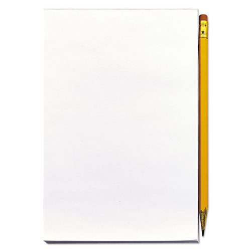 Universal® wholesale. UNIVERSAL® Scratch Pads, Unruled, 5 X 8, White, 100 Sheets, 12-pack. HSD Wholesale: Janitorial Supplies, Breakroom Supplies, Office Supplies.