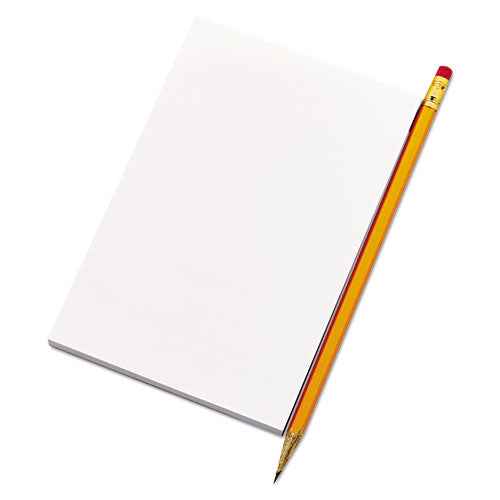 Universal® wholesale. UNIVERSAL® Scratch Pads, Unruled, 5 X 8, White, 100 Sheets, 12-pack. HSD Wholesale: Janitorial Supplies, Breakroom Supplies, Office Supplies.