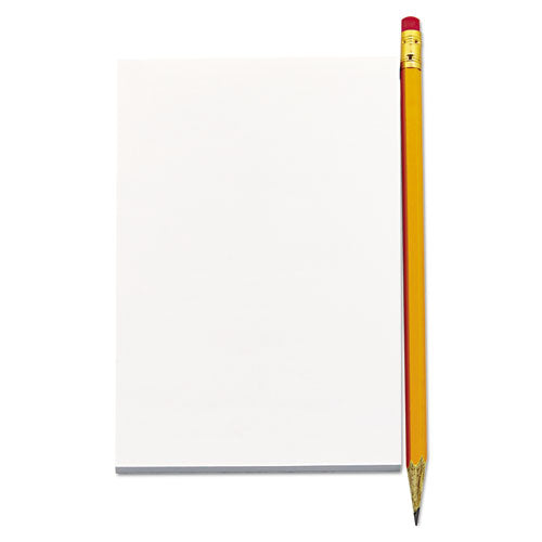 Universal® wholesale. UNIVERSAL® Scratch Pads, Unruled, 5 X 8, White, 100 Sheets, 12-pack. HSD Wholesale: Janitorial Supplies, Breakroom Supplies, Office Supplies.