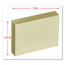 Universal® wholesale. UNIVERSAL® Self-stick Note Pads, 1 1-2 X 2, Assorted Pastel Colors, 100-sheet, 12-pack. HSD Wholesale: Janitorial Supplies, Breakroom Supplies, Office Supplies.