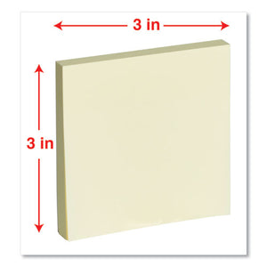 Universal® wholesale. UNIVERSAL® Fan-folded Self-stick Pop-up Note Pads, 3 X 3, Yellow, 100-sheet, 12-pack. HSD Wholesale: Janitorial Supplies, Breakroom Supplies, Office Supplies.