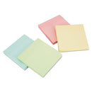 Universal® wholesale. UNIVERSAL® Self-stick Note Pads, 3 X 3, Assorted Pastel Colors, 100-sheet, 12-pack. HSD Wholesale: Janitorial Supplies, Breakroom Supplies, Office Supplies.