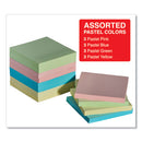 Universal® wholesale. UNIVERSAL® Self-stick Note Pads, 3 X 3, Assorted Pastel Colors, 100-sheet, 12-pack. HSD Wholesale: Janitorial Supplies, Breakroom Supplies, Office Supplies.