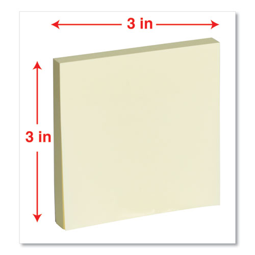 Universal® wholesale. UNIVERSAL® Self-stick Note Pads, 3" X 3", Pastel, 90-sheet, 24 Pads-pack. HSD Wholesale: Janitorial Supplies, Breakroom Supplies, Office Supplies.