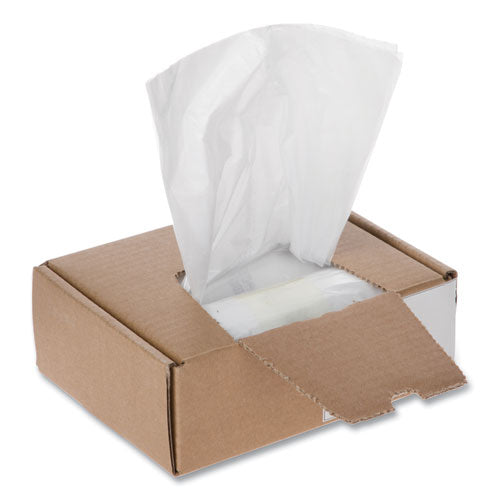 Universal® wholesale. UNIVERSAL® High-density Shredder Bags, 16 Gal Capacity, 100-box. HSD Wholesale: Janitorial Supplies, Breakroom Supplies, Office Supplies.