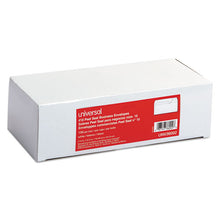 Load image into Gallery viewer, Universal® wholesale. UNIVERSAL® Peel Seal Strip Business Envelope, #10, Square Flap, Self-adhesive Closure, 4.13 X 9.5, White, 100-box. HSD Wholesale: Janitorial Supplies, Breakroom Supplies, Office Supplies.