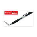 Universal™ wholesale. UNIVERSAL® Comfort Grip Retractable Gel Pen, 0.7mm, Black Ink, Clear-black Barrel, 36-pack. HSD Wholesale: Janitorial Supplies, Breakroom Supplies, Office Supplies.