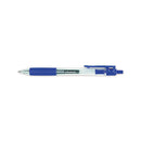 Universal™ wholesale. UNIVERSAL® Comfort Grip Retractable Gel Pen, 0.7mm, Blue Ink, Clear-blue Barrel, 36-pack. HSD Wholesale: Janitorial Supplies, Breakroom Supplies, Office Supplies.