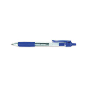 Universal™ wholesale. UNIVERSAL® Comfort Grip Retractable Gel Pen, 0.7mm, Blue Ink, Clear-blue Barrel, 36-pack. HSD Wholesale: Janitorial Supplies, Breakroom Supplies, Office Supplies.