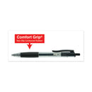 Universal™ wholesale. UNIVERSAL® Comfort Grip Retractable Gel Pen, 0.7mm, Black Ink, Smoke Barrel, Dozen. HSD Wholesale: Janitorial Supplies, Breakroom Supplies, Office Supplies.