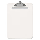 Universal® wholesale. UNIVERSAL® Plastic Clipboard With High Capacity Clip, 1" Capacity, Holds 8 1-2 X 11, Clear. HSD Wholesale: Janitorial Supplies, Breakroom Supplies, Office Supplies.