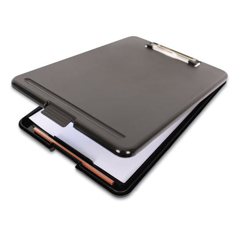 Universal® wholesale. UNIVERSAL® Storage Clipboard, 1-2" Capacity, 8 1-2 X 11, Black. HSD Wholesale: Janitorial Supplies, Breakroom Supplies, Office Supplies.