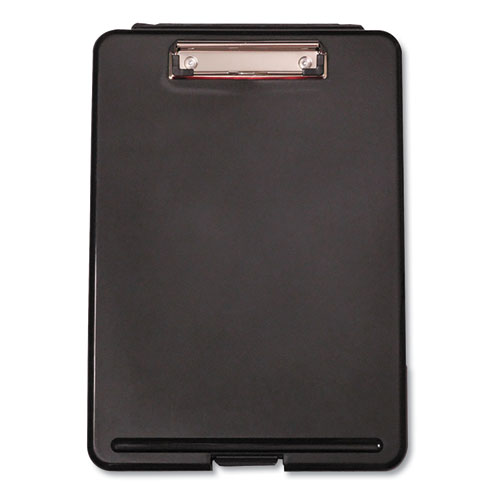 Universal® wholesale. UNIVERSAL® Storage Clipboard, 1-2" Capacity, 8 1-2 X 11, Black. HSD Wholesale: Janitorial Supplies, Breakroom Supplies, Office Supplies.