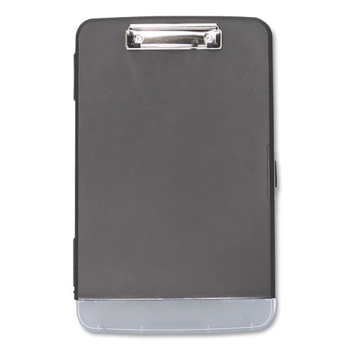 Universal® wholesale. UNIVERSAL® Storage Clipboard W-pen Compartment, 1-2" Capacity, 8 1-2 X 11, Black. HSD Wholesale: Janitorial Supplies, Breakroom Supplies, Office Supplies.