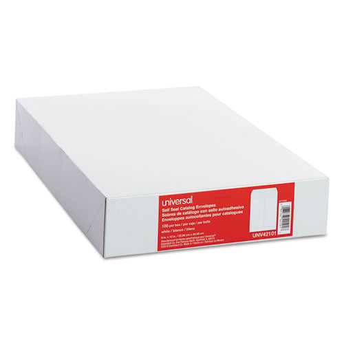 Universal® wholesale. UNIVERSAL® Self-stick Open-end Catalog Envelope,