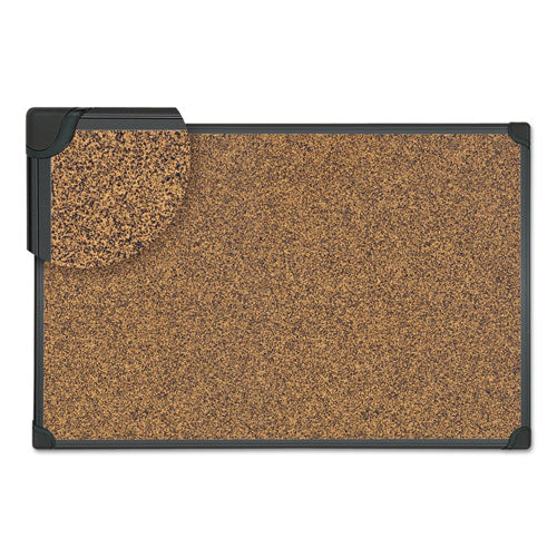 Universal® wholesale. UNIVERSAL® Tech Cork Board, 24 X 18, Cork, Black Frame. HSD Wholesale: Janitorial Supplies, Breakroom Supplies, Office Supplies.