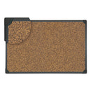 Universal® wholesale. UNIVERSAL® Tech Cork Board, 36 X 24, Cork, Black Plastic Frame. HSD Wholesale: Janitorial Supplies, Breakroom Supplies, Office Supplies.