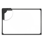 Universal® wholesale. UNIVERSAL® Design Series Magnetic Steel Dry Erase Board, 36 X 24, White, Black Frame. HSD Wholesale: Janitorial Supplies, Breakroom Supplies, Office Supplies.