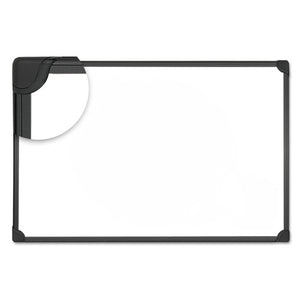 Universal® wholesale. UNIVERSAL® Design Series Magnetic Steel Dry Erase Board, 36 X 24, White, Black Frame. HSD Wholesale: Janitorial Supplies, Breakroom Supplies, Office Supplies.