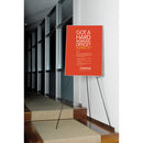 Universal® wholesale. UNIVERSAL® Instant Setup Foldaway Easel, Adjusts 15" To 61" High, Steel, Black. HSD Wholesale: Janitorial Supplies, Breakroom Supplies, Office Supplies.