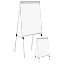 Universal® wholesale. UNIVERSAL® Dry Erase Easel Board, Easel Height: 42" To 67", Board: 29" X 41", White-silver. HSD Wholesale: Janitorial Supplies, Breakroom Supplies, Office Supplies.