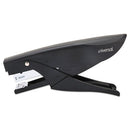 Universal® wholesale. UNIVERSAL® Deluxe Plier Stapler, 20-sheet Capacity, 0.25" Staples, 1.75" Throat, Black. HSD Wholesale: Janitorial Supplies, Breakroom Supplies, Office Supplies.