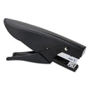 Universal® wholesale. UNIVERSAL® Deluxe Plier Stapler, 20-sheet Capacity, 0.25" Staples, 1.75" Throat, Black. HSD Wholesale: Janitorial Supplies, Breakroom Supplies, Office Supplies.