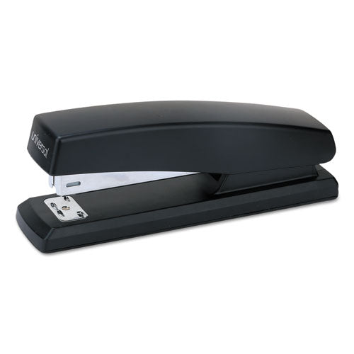 Universal® wholesale. UNIVERSAL® Economy Full-strip Stapler, 20-sheet Capacity, Black. HSD Wholesale: Janitorial Supplies, Breakroom Supplies, Office Supplies.