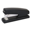 Universal® wholesale. UNIVERSAL® Half-strip Stapler, 20-sheet Capacity, Black. HSD Wholesale: Janitorial Supplies, Breakroom Supplies, Office Supplies.